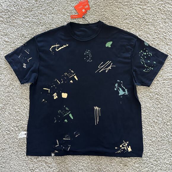 Men's YoungLA InsideOut FunPrint Tee, XL, NWT, DarkBlue - Picture 1 of 10